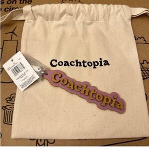❤️❤️❤️Coach/Coachtopia leather bag accessory ❤️❤️❤️